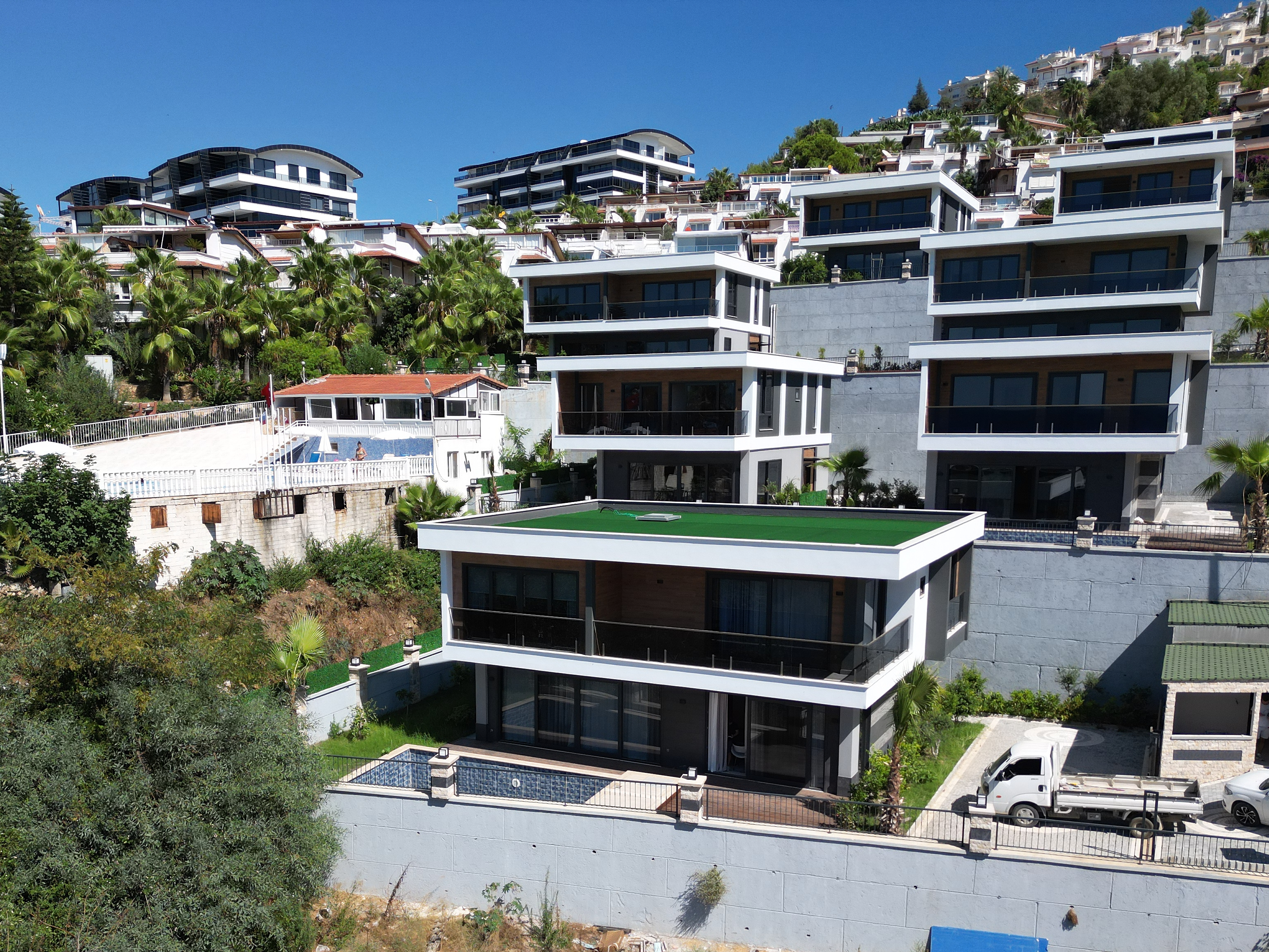 Alanya Kargıcak'ta lüks villa Kompleksi