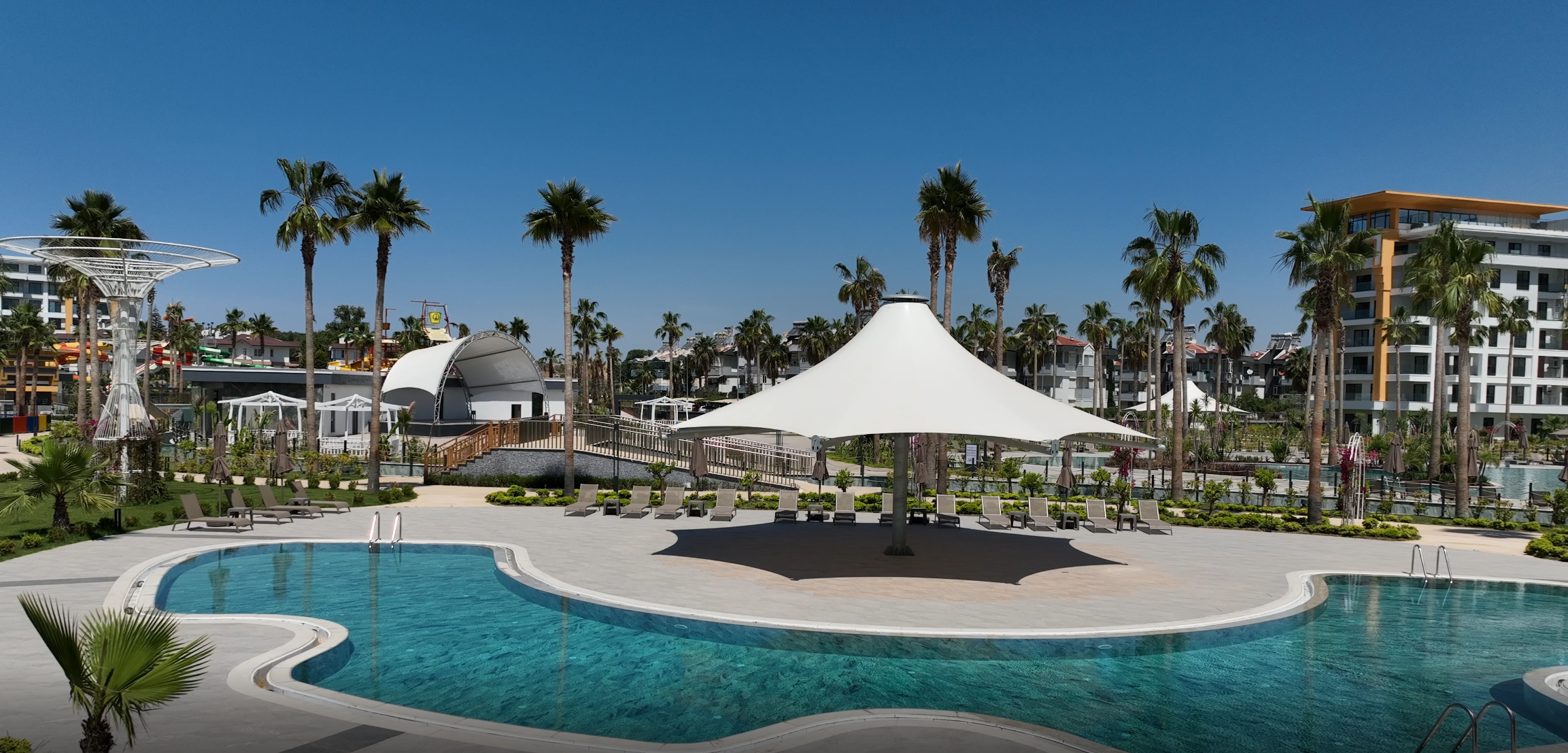 Schöner Wohnkomplex in Turkler