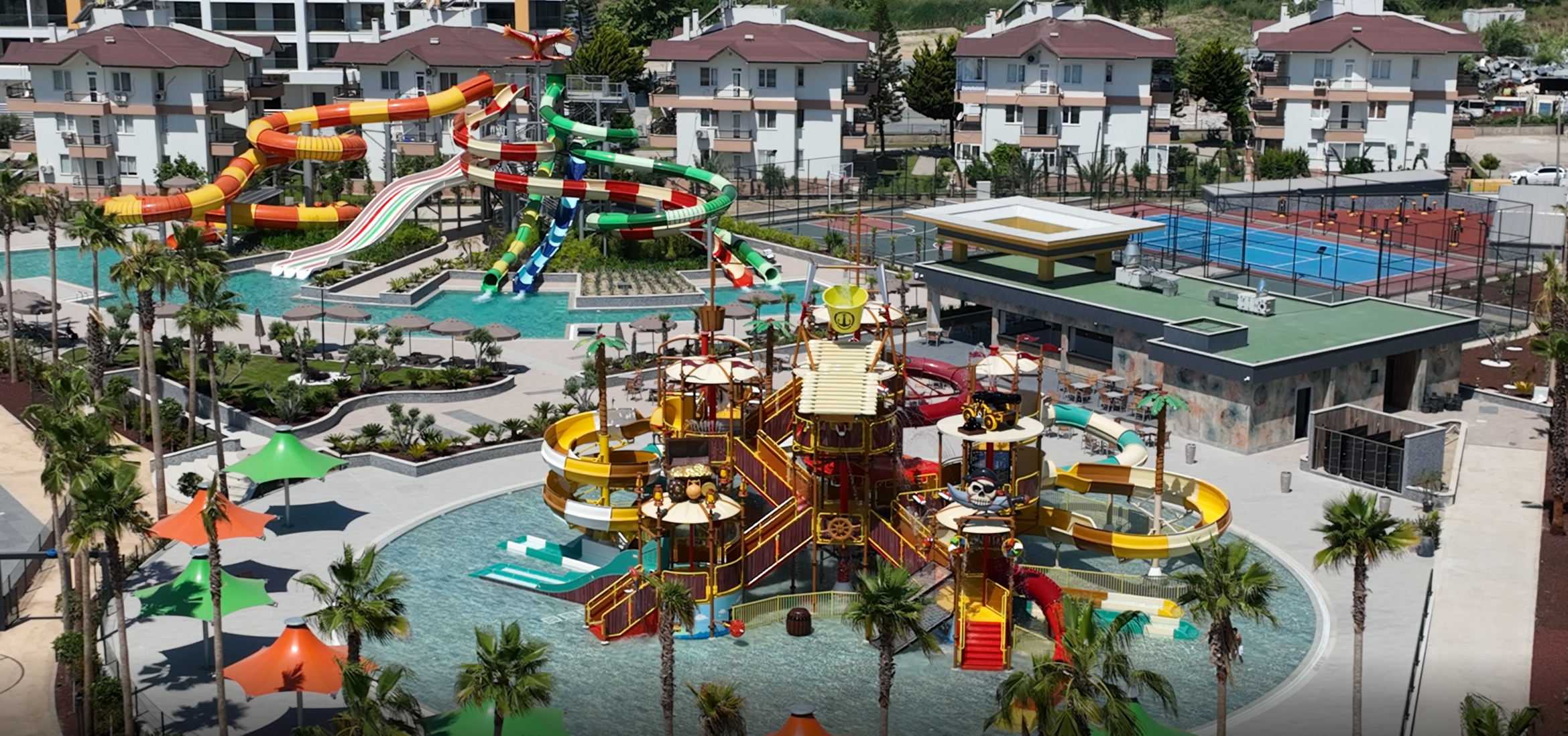 Schöner Wohnkomplex in Turkler