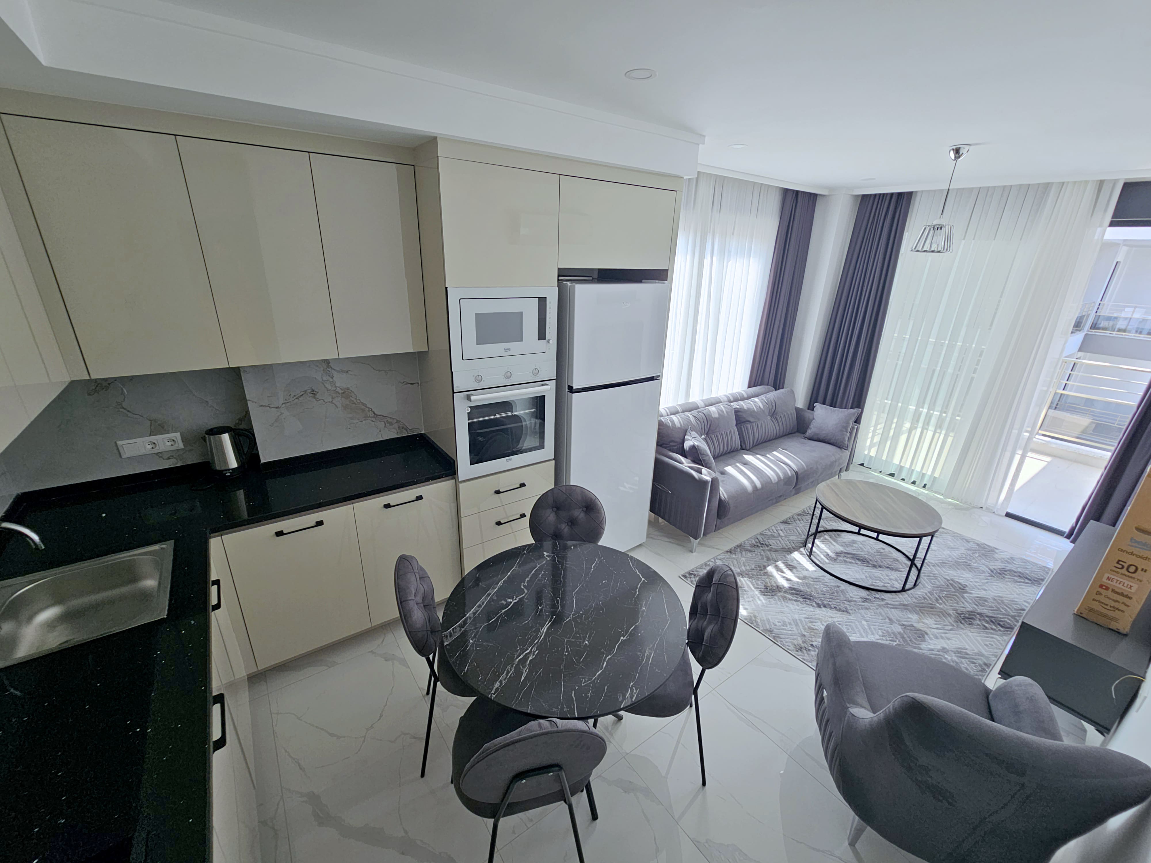 🔑Tek odalı daire (1+1) - Lemon Park