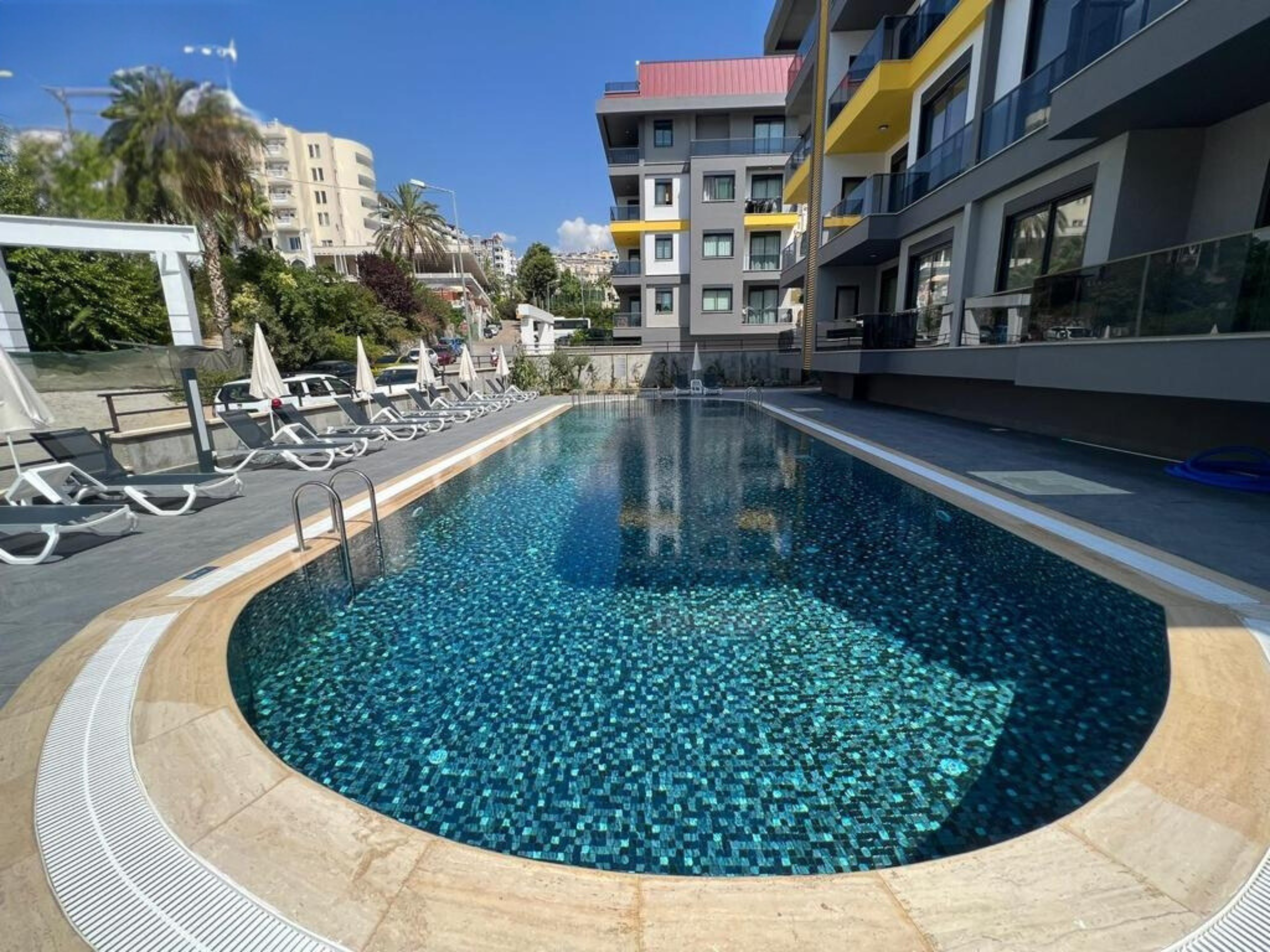 Prestijli Kestel bölgesinde yeni konut kompleksi