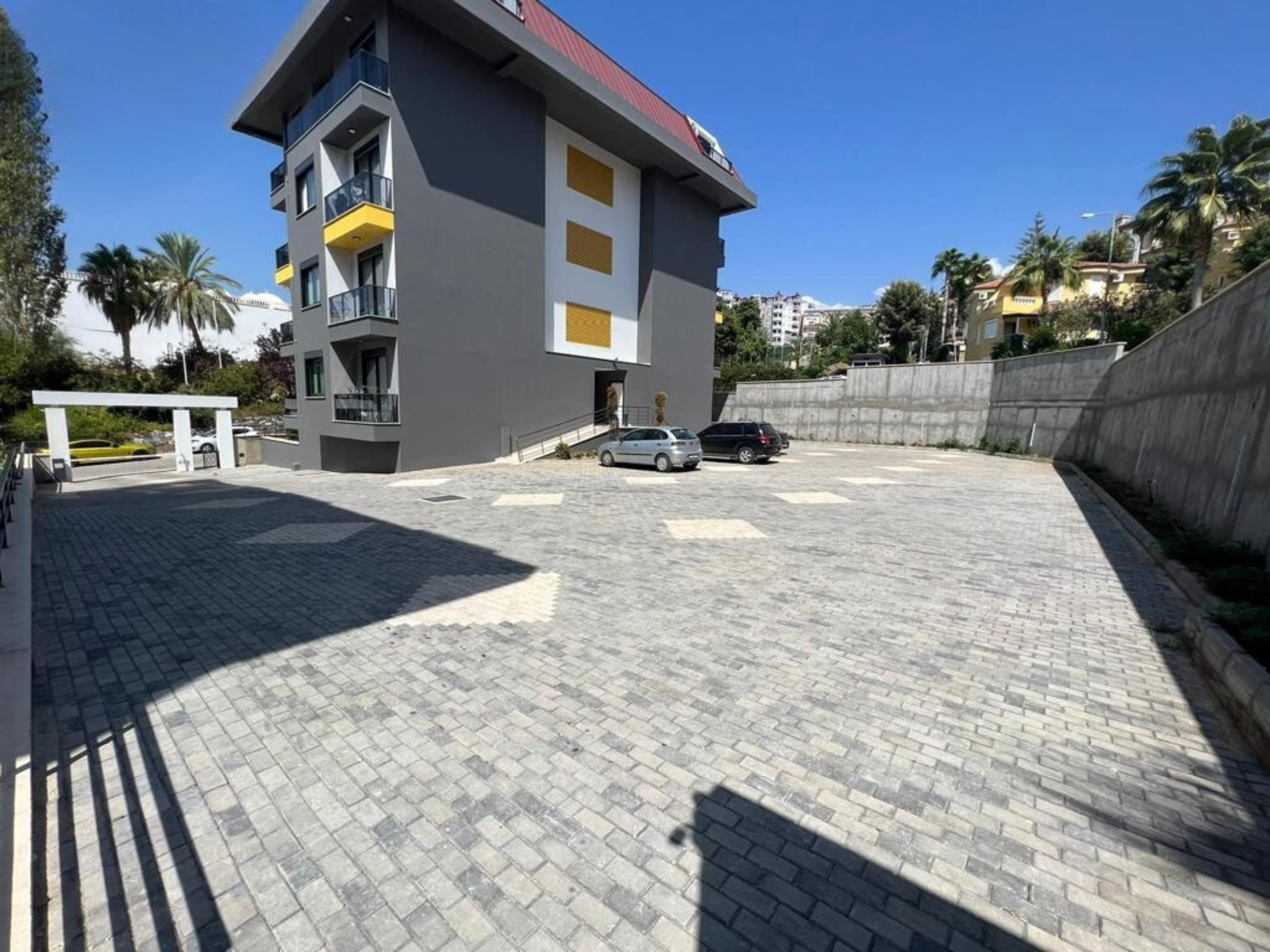 Prestijli Kestel bölgesinde yeni konut kompleksi