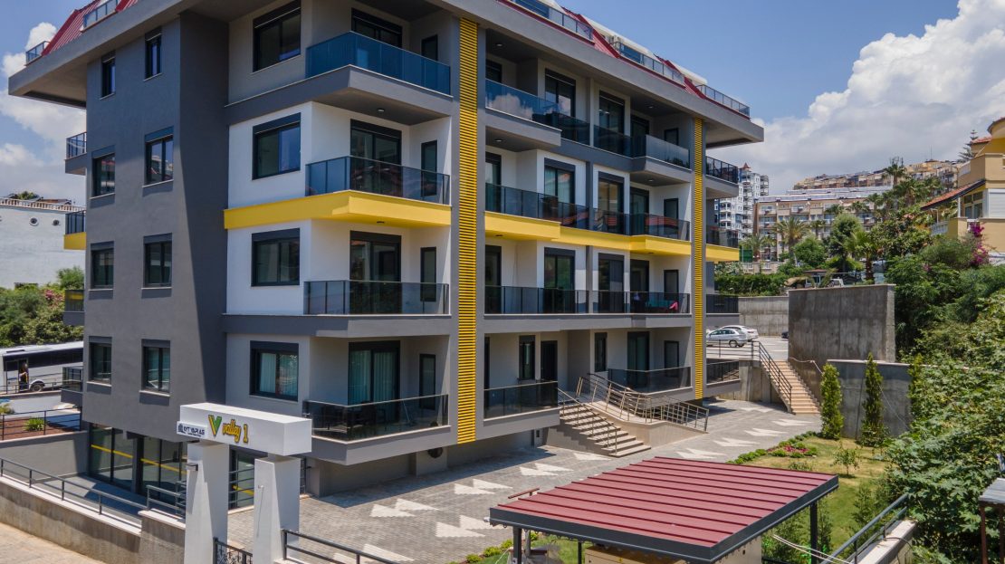 Prestijli Kestel bölgesinde yeni konut kompleksi