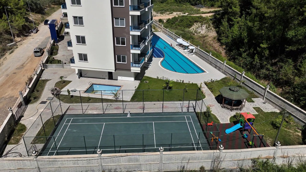 Жилой комплекс Aqua Blue в Авсалларе - квартиры в 950 м от моря - 1+1 - 2+1 - Penthouse