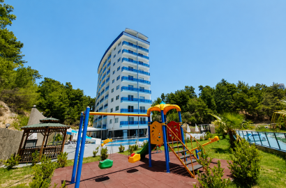 Жилой комплекс Aqua Residence в Авсалларе. 800 метров до моря - квартиры 1+1 и дуплексы 2+1