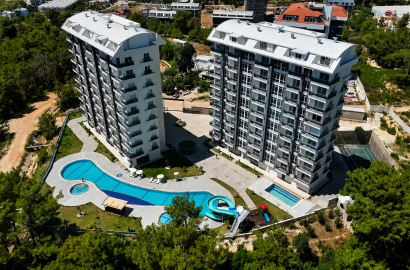 Prosperity Residence в Авсалларе - 1 150 метров до моря - квартиры 1+1 - 2+1 и просторные дуплексы 3+1 - 4+1
