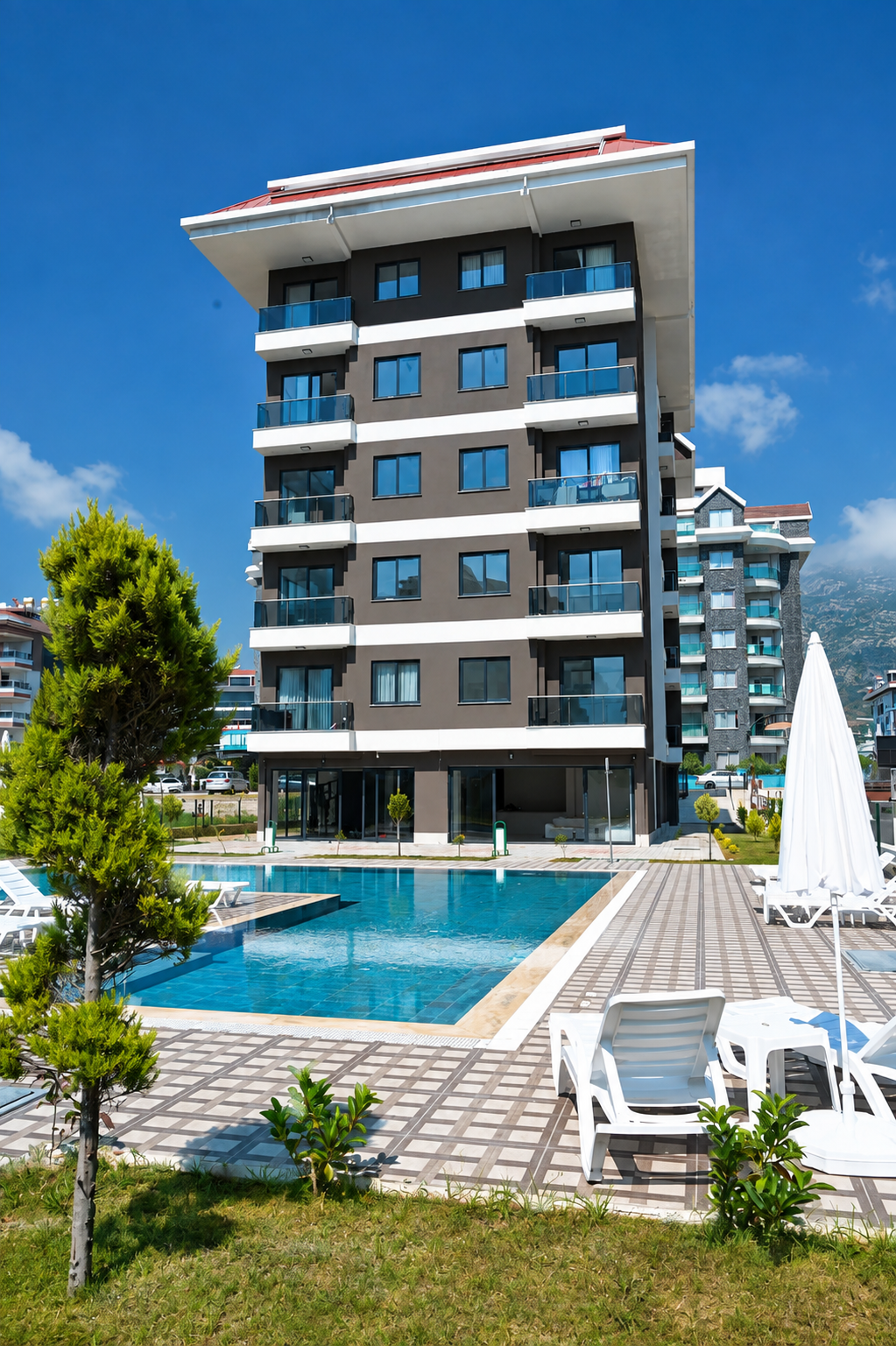 Crown Residence в Кестеле - апартаменты 1+1 у моря