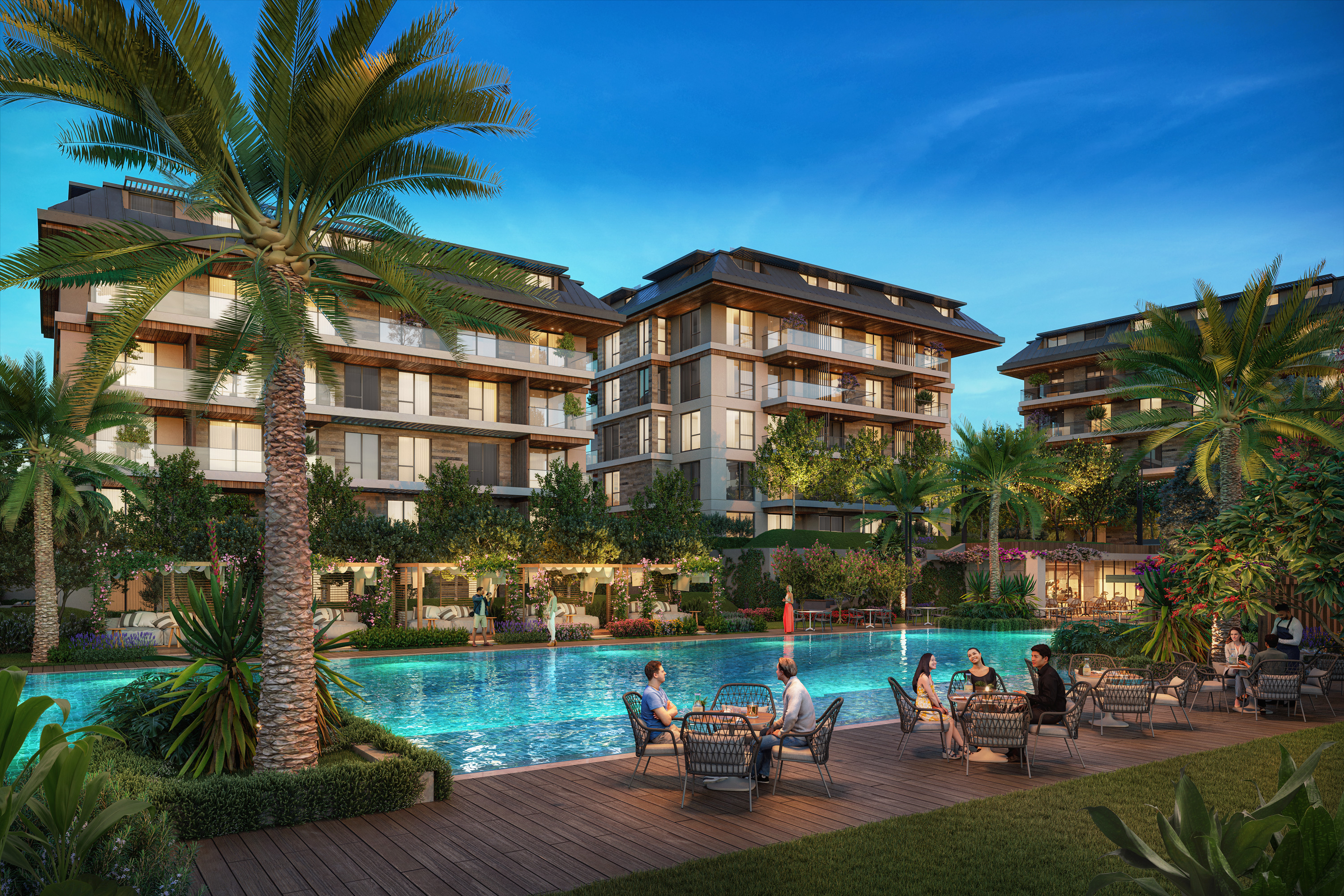 Duplex 2+1 in Oba for Turkish Citizenship
