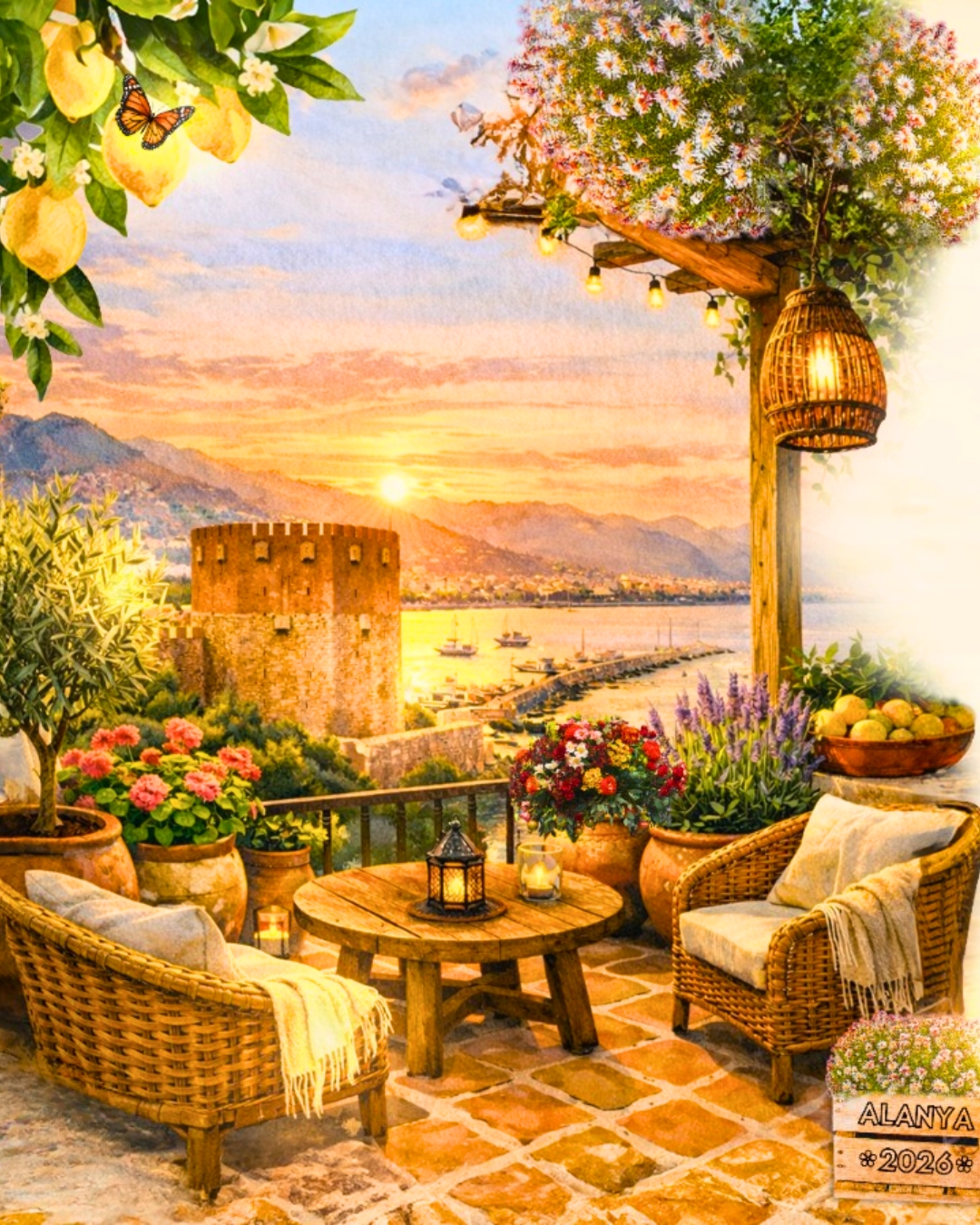 Alanya’da “En Güzel Balkon ve Bahçe” Yarışması