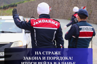 На страже закона и порядка! Итоги рейда в Аланье