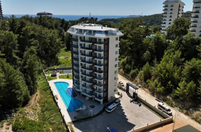 Avsallar'da Aqua Blue Konut Projesi - Denize 950 m Mesafede - 1+1 - 2+1 - Penthouse