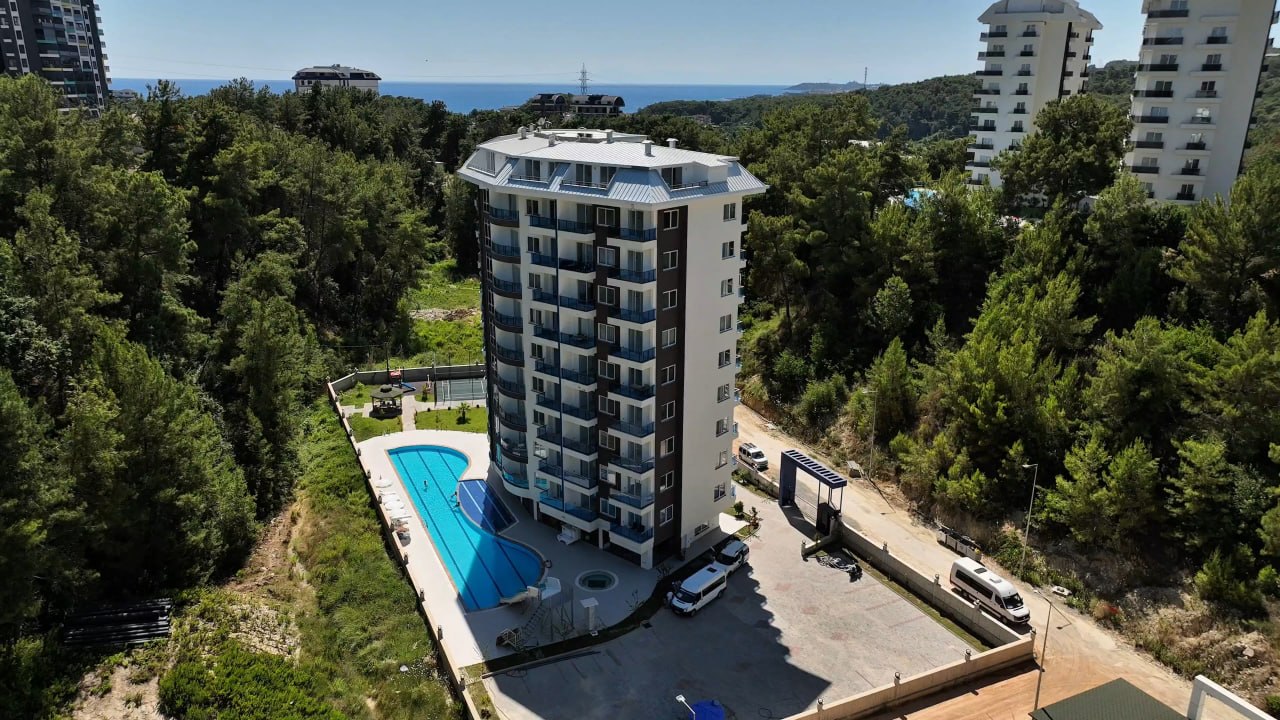Avsallar'da Aqua Blue Konut Projesi - Denize 950 m Mesafede - 1+1 - 2+1 - Penthouse
