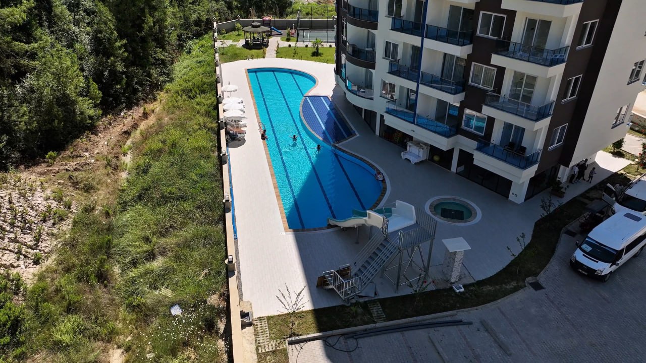 Avsallar'da Aqua Blue Konut Projesi - Denize 950 m Mesafede - 1+1 - 2+1 - Penthouse