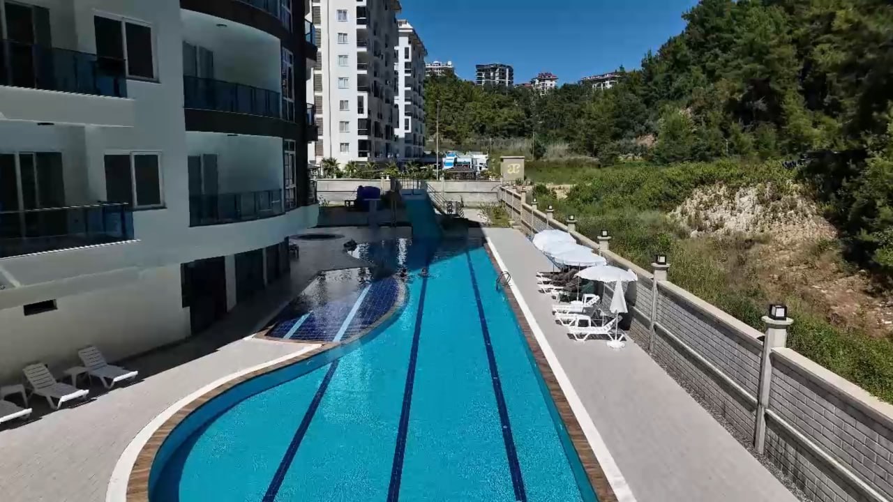 Avsallar'da Aqua Blue Konut Projesi - Denize 950 m Mesafede - 1+1 - 2+1 - Penthouse