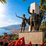 Alanya 30 Ağustos'u kutladı: Fener Alayı ve Gülşen konseri