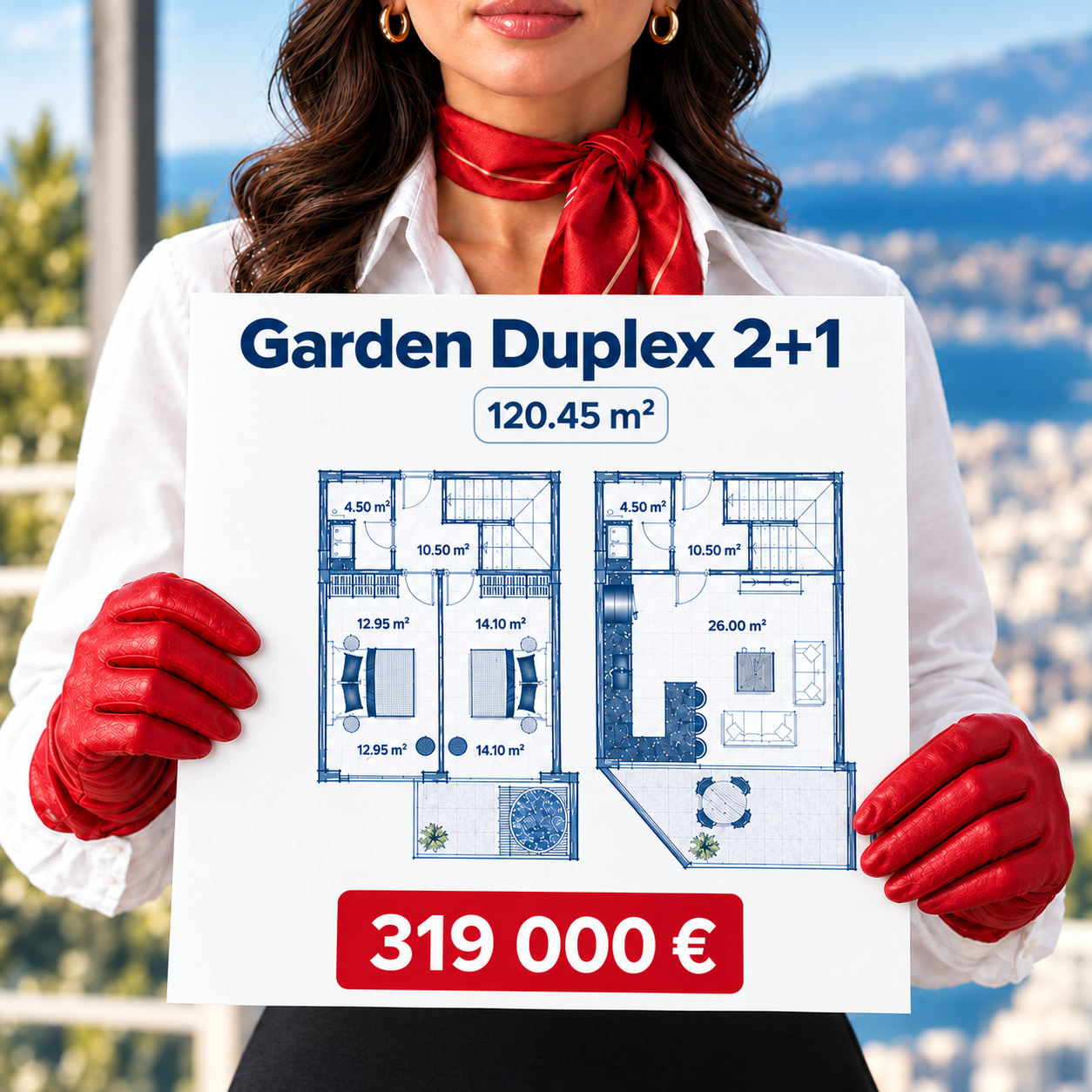 Garden Duplex 2+1 ve Duplex 2+1 — Bektaş, Alanya