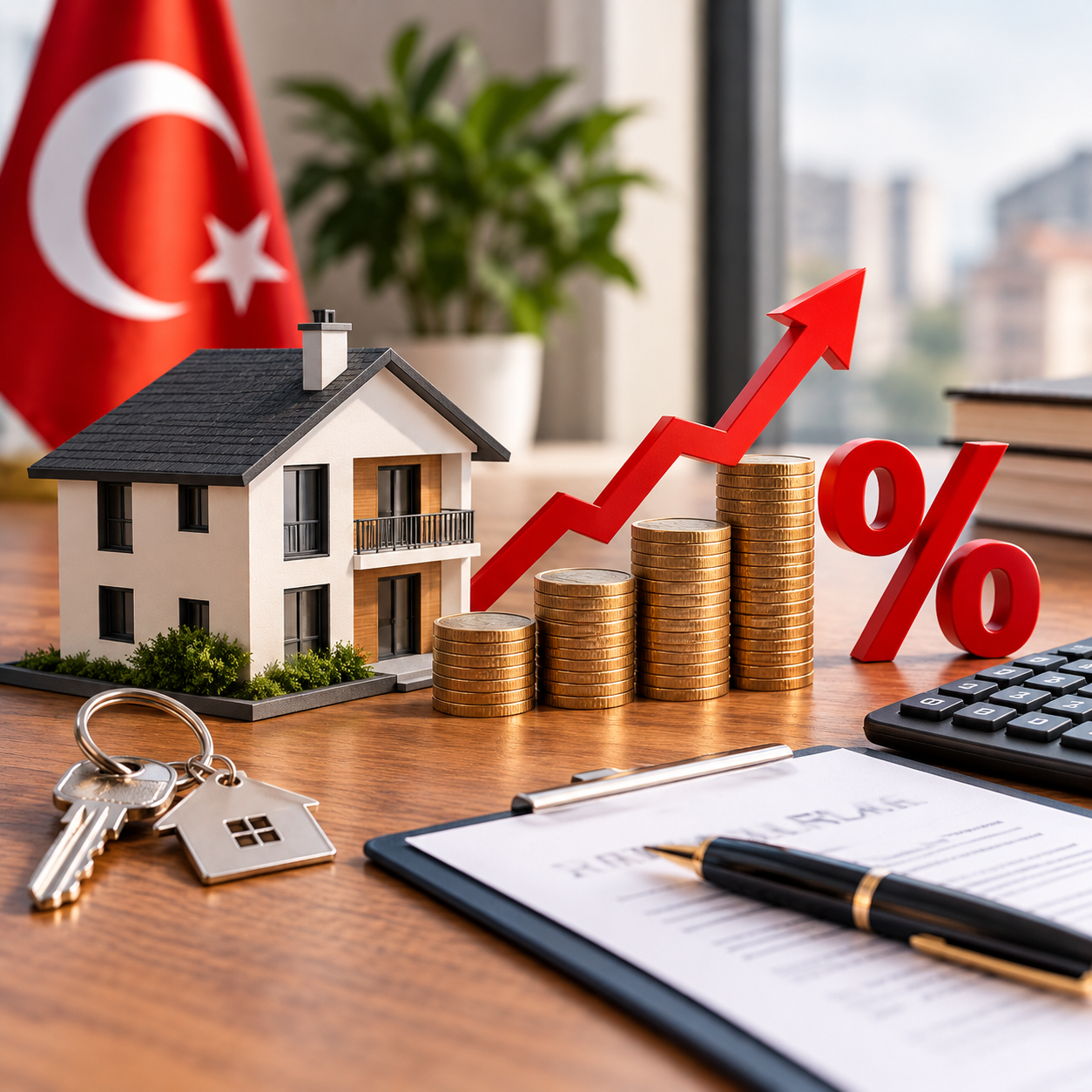 Türkiye’de Kira Artışı: Ekim’de %31,49