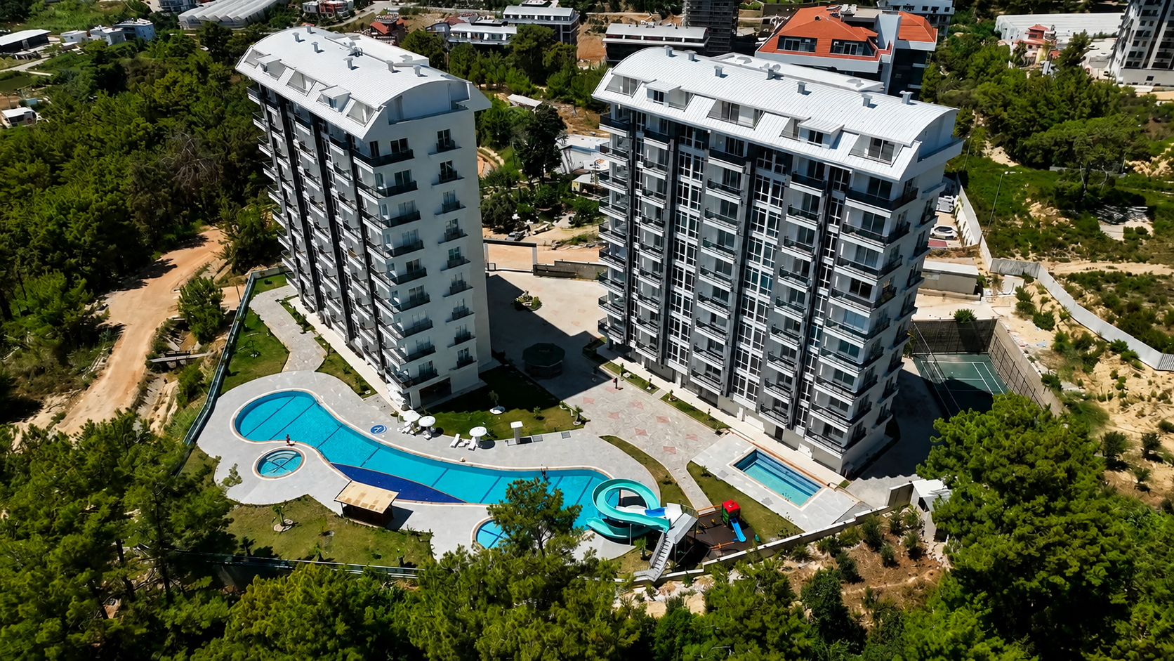 Prosperity Residence Avsallar - Only 1,150 meters from the Mediterranean Sea, 1+1 - 2+1 apartments duplexes 3+1 - 4+1