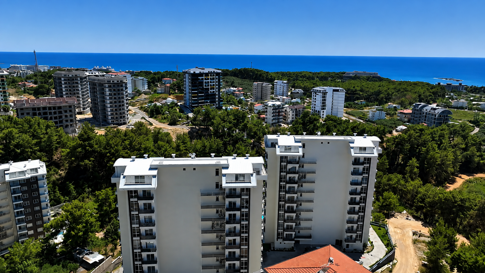 Prosperity Residence Avsallar - Only 1,150 meters from the Mediterranean Sea, 1+1 - 2+1 apartments duplexes 3+1 - 4+1