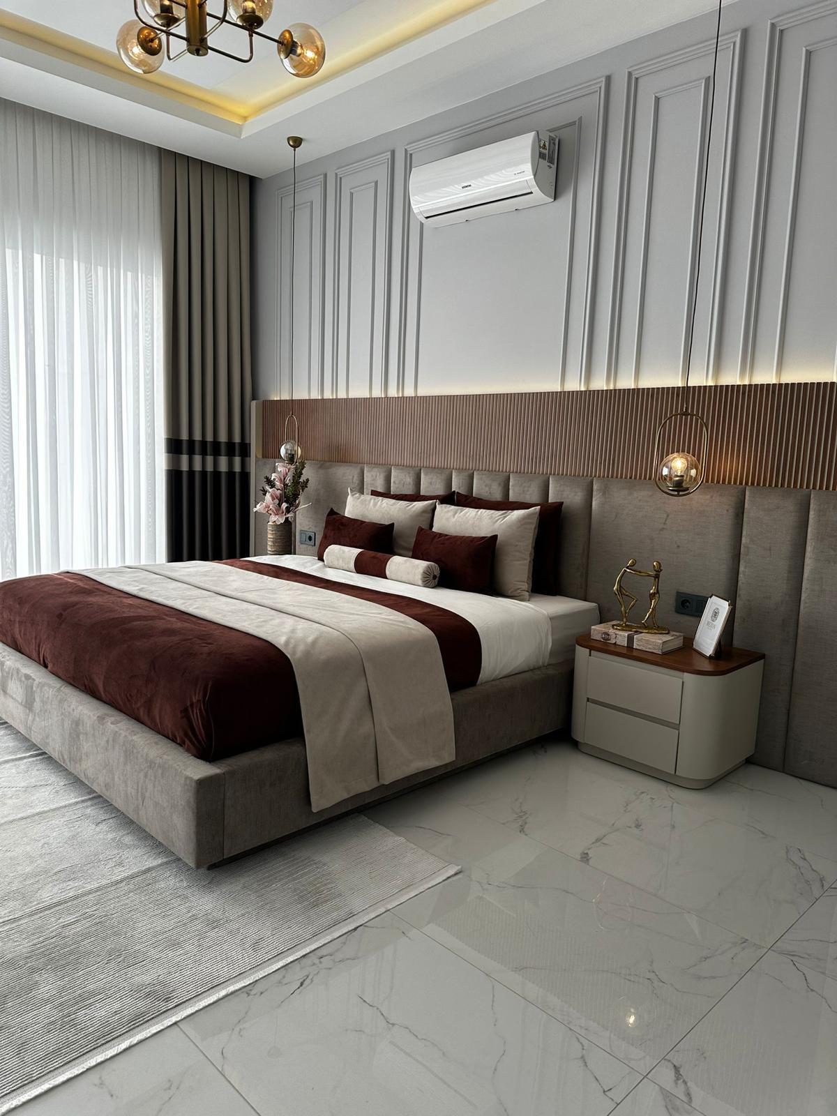 Alanya Kızılcaşehir'de Türk Vatandaşlığına Uygun 275 m² Villa