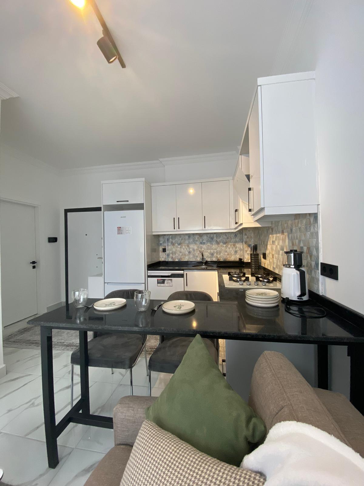 Tek yatak odalı daire (1+1) - Oba