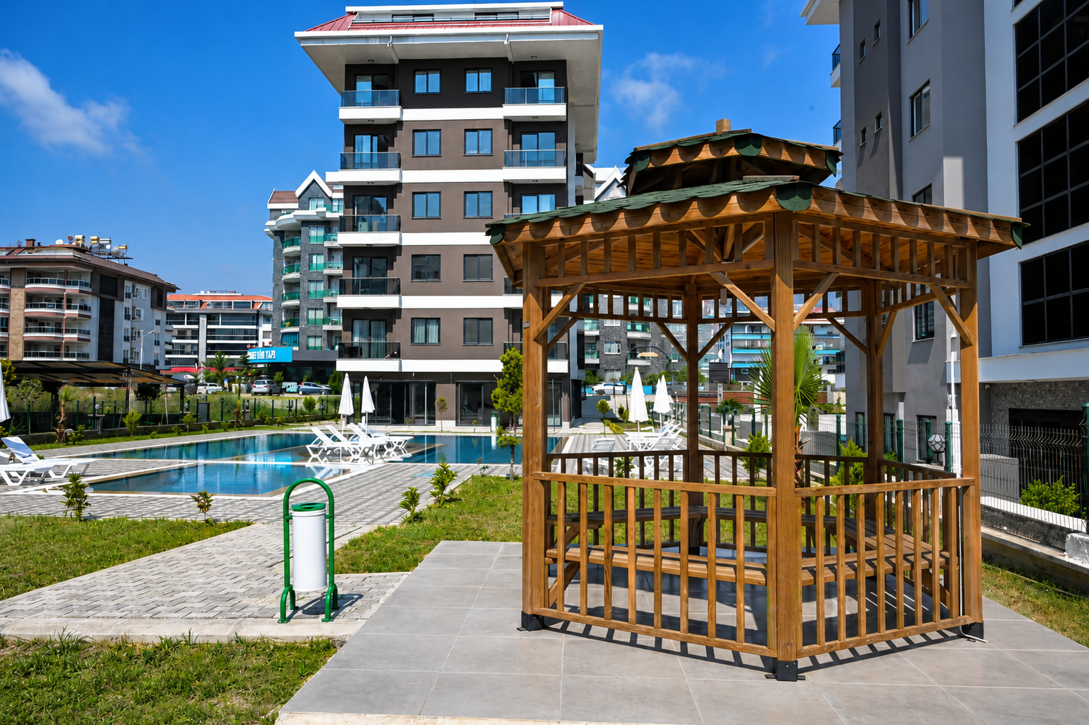 Crown Residence - Denize 200 m Mesafede 1+1 Daire