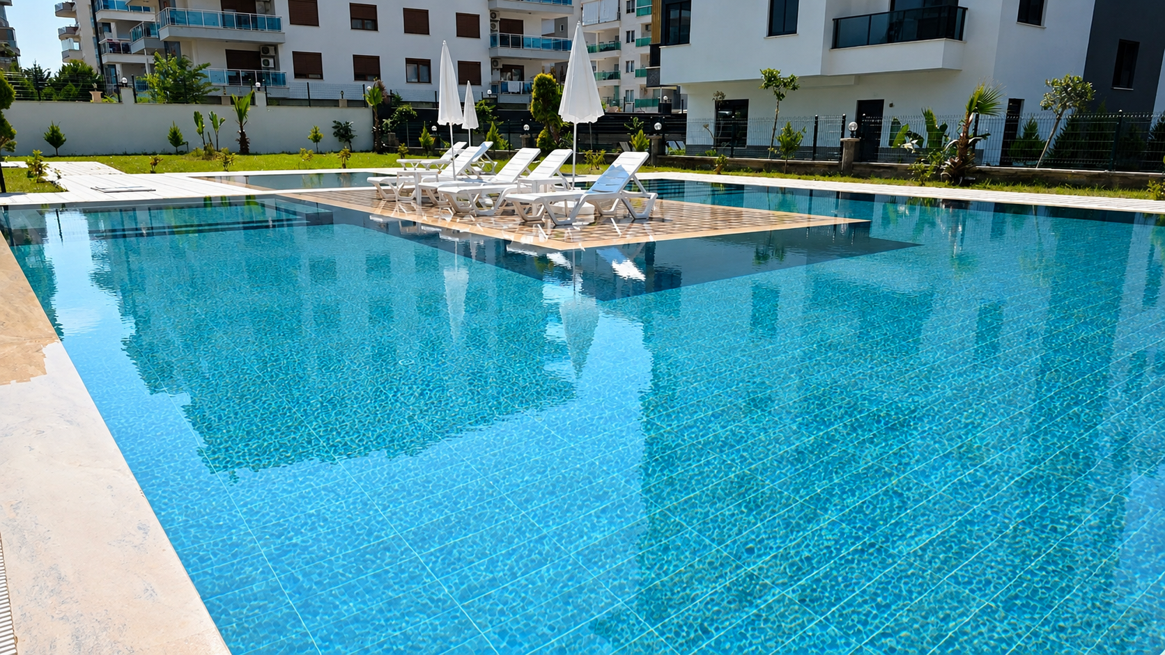 Crown Residence - Denize 200 m Mesafede 1+1 Daire